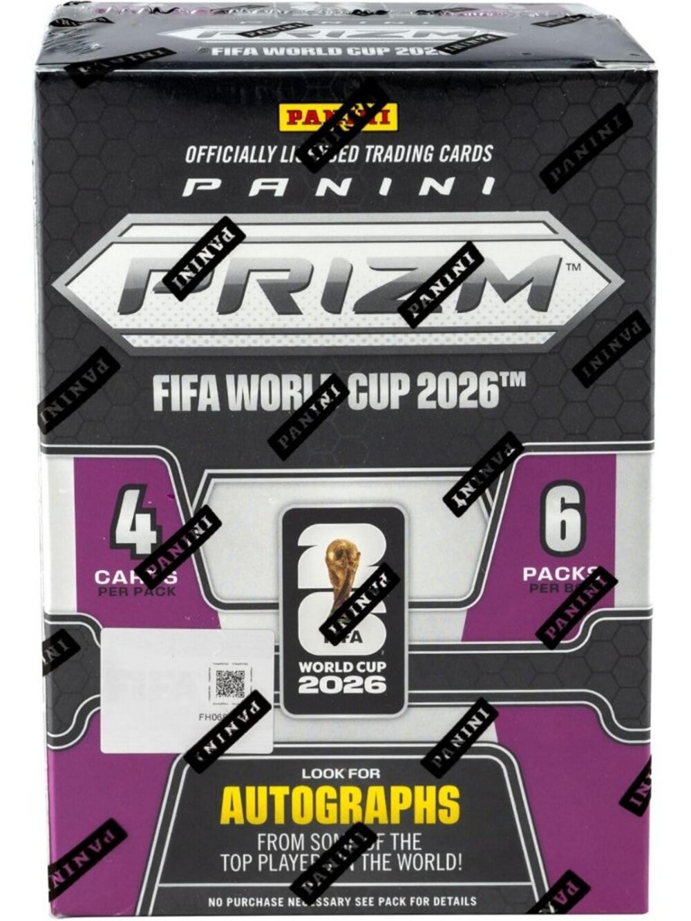 Exclusive 2026 World Cup Soccer Trading Cards Value Box - Panini Prizm